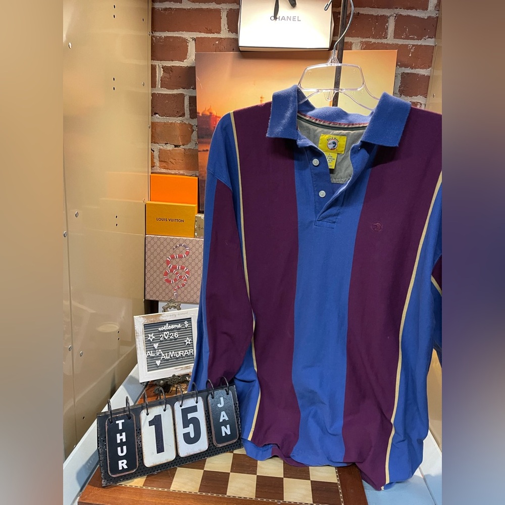 Legacy Stripe Rugby Shirt duck 🦆 head